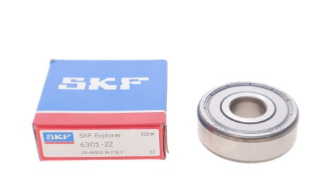 Фото 2 - Стартер SKF 6301-2Z (63012Z)