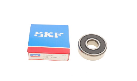 Підшипник кульковий - (148018300, 1537179, 2310001N13) SKF 6302-2RSH/C3