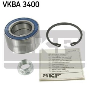 Комплект подшипника ступицы колеса - SKF VKBA 3400