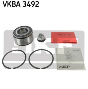 Комплект подшипника ступицы колеса - (7701205972, 7701470552) SKF VKBA 3492