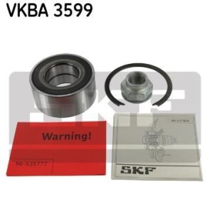 Комплект подшипника ступицы колеса - (0050700495, 46836200, 50700495) SKF VKBA 3599