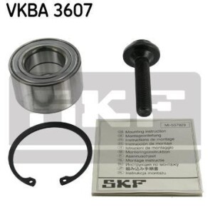 Комплект подшипника ступицы колеса - (8L0498625, 8L0498625A, 8L0498625C) SKF VKBA 3607