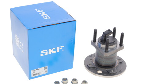 Подшипник ступицы задней Opel Astra 04-14 (ABS) - (1604315, 93178625, 13121138) SKF VKBA 3652