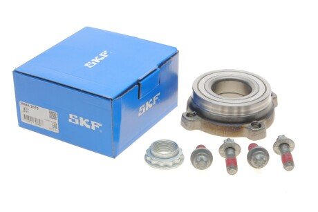 Подшипник ступицы задней BMW 5 (E60 E61) 7 (E65 E66 E67) X5 (E53) 00- (ABS) (к-кт) - SKF VKBA 3675