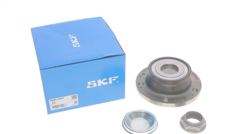 Підшипник маточини задньої Peugeot 407 04- 508 11- 607 04- (ABS) 5 отв. - (374882) SKF VKBA 3693