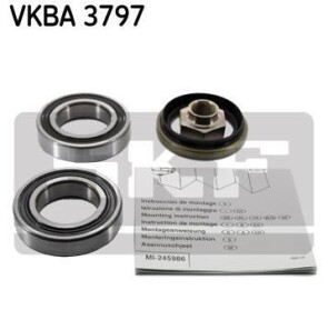 Комплект подшипника ступицы колеса - SKF VKBA 3797