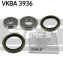 Комплект подшипника ступицы колеса - (s11333067, 0K72A33047, 0K72A33075) SKF VKBA 3936 (фото 1)