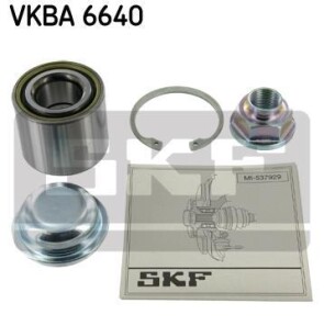Комплект підшипника колеса задн Лів/Прав (25x52x42) OPEL AGILA A SUZUKI ALTO VII, IGNIS I, IGNIS II, WAGON R, WAGON R+ 1.0-1.5 02.98- - SKF VKBA 6640