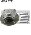 Комплект підшипника колеса - ((31216765157)) SKF VKBA6711 (фото 1)