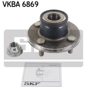 Комплект подшипника ступицы колеса - (42200SAAG51, 42200SAHG51) SKF VKBA 6869