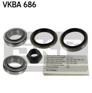 Комплект подшипника ступицы колеса - (5007039) SKF VKBA 686