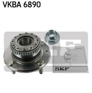 Комплект подшипника ступицы колеса - (5271017100, 527102D100, 527102D000) SKF VKBA 6890