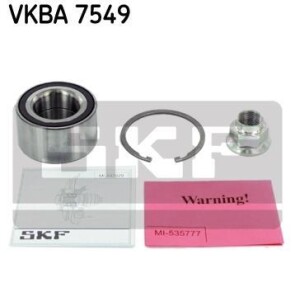 Комплект подшипника ступицы колеса - SKF VKBA 7549