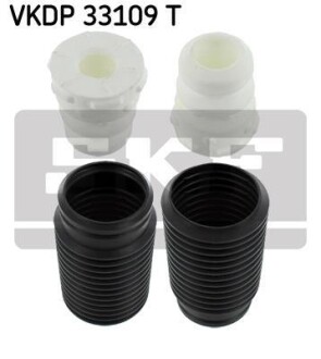 Пилозахисний к-т амортизатора передн SEAT ALHAMBRA, ALTEA, ALTEA XL, LEON, TOLEDO III SKODA OCTAVIA II, SUPERB II VW BEETLE, EOS, GOLF PLUS V, GOLF V, GOLF VI 1.2-Electric 02.03-12.22 - SKF VKDP 33109 T