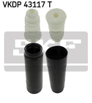 Пилозахисний к-т амортизатора задн AUDI A3, TT SEAT LEON SKODA OCTAVIA I VW BORA, BORA I, GOLF IV, JETTA IV, NEW BEETLE 1.2-3.2 09.96-04.18 - SKF VKDP 43117 T