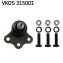 Sworzeё wah. OPEL COMBOB/CORSA C/TIGRAB TwinTop/COMBO Mk II/CORS - (352803, 9196394) SKF VKDS 315001 (фото 1)