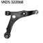 Wahacz DUCATO/BOXER 06- P Jumper, Relay/ Ducato/ Boxer (1100-1700L Kg) - (3521P1, 1352225080) SKF VKDS322068 (фото 1)