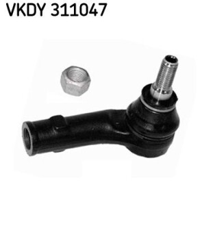 Накінечник тяги рульової (R) VW T4 90-03 (L=85mm/d=16mm) - (701419812C, 701407312G, 701419812B) SKF VKDY 311047