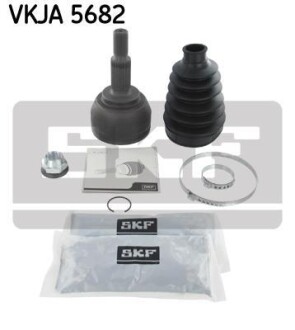 Шарнирный комплект, приводной вал - (8200725510, 8200725511, 8200725504) SKF VKJA 5682