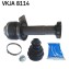 Joint kit, drive shaft - (7H0498104, 7H0498104F, 7H0498104K) SKF VKJA 8114 (фото 1)