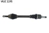 Приводна напіввісь - ((3272TC, 3272TE, 9686650380)) SKF VKJC1195 (фото 1)