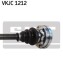 Привод колеса задний лев/прав BMW X5 3,0 00-05 - (33207500914, 33207500915) SKF VKJC1212 (фото 3)