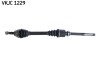 Приводна напіввісь - ((3273TR, 3273TS, 9683174180, 1609763980, 9677211280)) SKF VKJC1229 (фото 1)