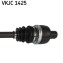 P?гOМ OPEL VECTRA C PR 1,9CDTI 616MM - (13166589, 374626) SKF VKJC1425 (фото 3)