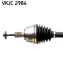 Приводна напіввісь - ((31280681, 36000676)) SKF VKJC2984 (фото 2)