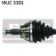 Піввісь - ((1693602972, 1693604372, A1693602972, A1693603372, A1693604372)) SKF VKJC 3301 (фото 2)