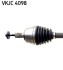 Приводна напіввісь - ((31280680, 36002060)) SKF VKJC4098 (фото 2)