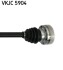 Приводна напіввісь - ((6R0407762A, 6R0407762AX)) SKF VKJC5904 (фото 3)