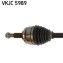 Піввісь переднього моста - ((8200500683, 8201187698)) SKF VKJC5989 (фото 2)
