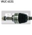 Приводна напіввісь - ((8200088974)) SKF VKJC6131 (фото 2)