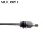 Приводна напіввісь - ((4950007000, 4950007010)) SKF VKJC6857 (фото 1)