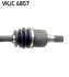 Приводна напіввісь - ((4950007000, 4950007010)) SKF VKJC6857 (фото 3)