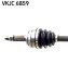 Приводна напіввісь - ((4950007060)) SKF VKJC6859 (фото 2)