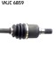 Приводна напіввісь - ((4950007060)) SKF VKJC6859 (фото 3)