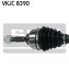 Приводной вал - ((3273QA, 3273PZ)) SKF VKJC 8390 (фото 2)
