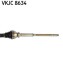 P??o? nap?dowa prz?d P 1041,5mm VOLVO XC90 I 2.4D 04.05-12.10 - (36000514) SKF VKJC 8634 (фото 3)