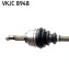 Приводна напіввісь - ((391008834R, 391009101R)) SKF VKJC8948 (фото 2)