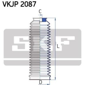 Фото 2 - Рульова рейка та кріплення SKF VKJP 2087 (VKJP2087)