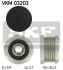 Шків генератора Fiat Ducato 2.3/3.0JTD 06-, 6PK - (504088796, 574087) SKF VKM 03203 (фото 1)