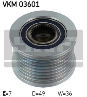 Шкив генератора - SKF VKM0 3601