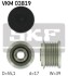 Шків генератора MB E-class (W211/W212) 2.8-4.0 CDI 03-, OM642 - (6421500860, 6281500060) SKF VKM 03819 (фото 1)
