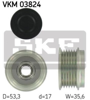 Шкив генератора - SKF VKM0 3824