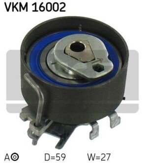 Натяжной ролик, ремень ГРМ - (082986, 130701564R, 130705295R) SKF VKM 16002