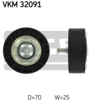 Ролик ремня навесного оборудования - SKF VKM3 2091