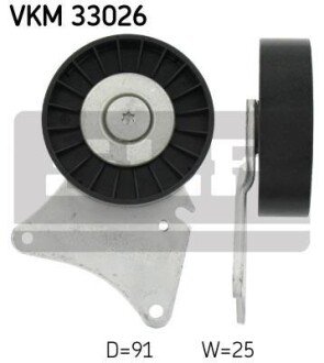 Шків натяжний - (0000575136, 575136, 96214145) SKF VKM 33026
