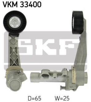Ролик ремня навесного оборудования - (11287534398, 5751E7, 5751G9) SKF VKM3 3400